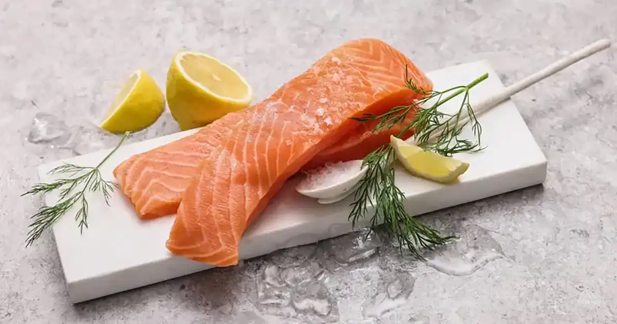 Saftig laksefilet rett ut av ovnen — restaurantnivå, ferskfrossen råvare fra Fiskeruta