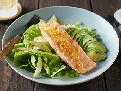 Agurksalat til laks